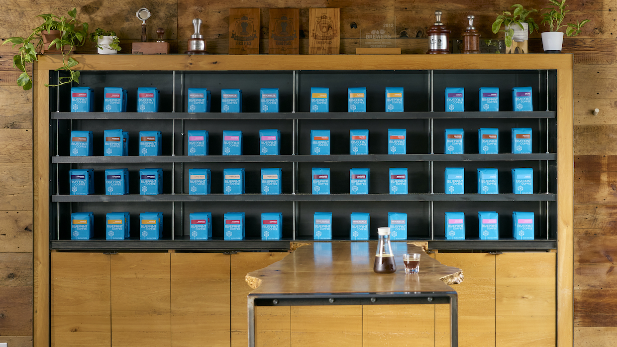 Blueprint Coffee bags