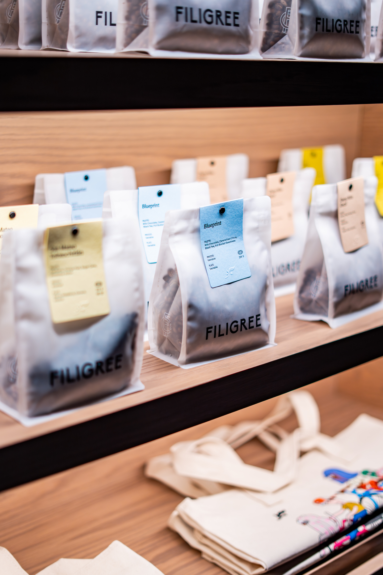 Filigree Coffee Orlando bags