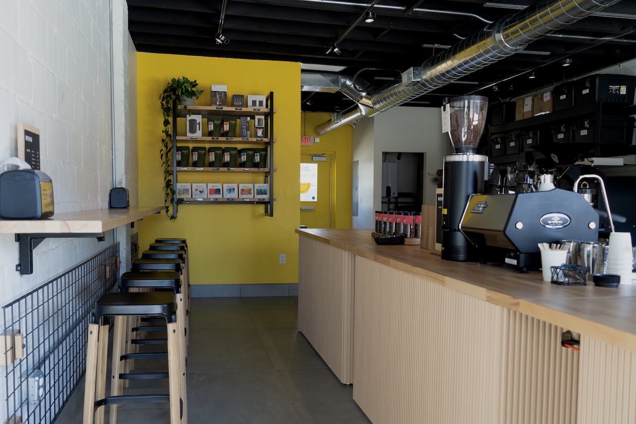 Kazkara Coffee Roasters inside