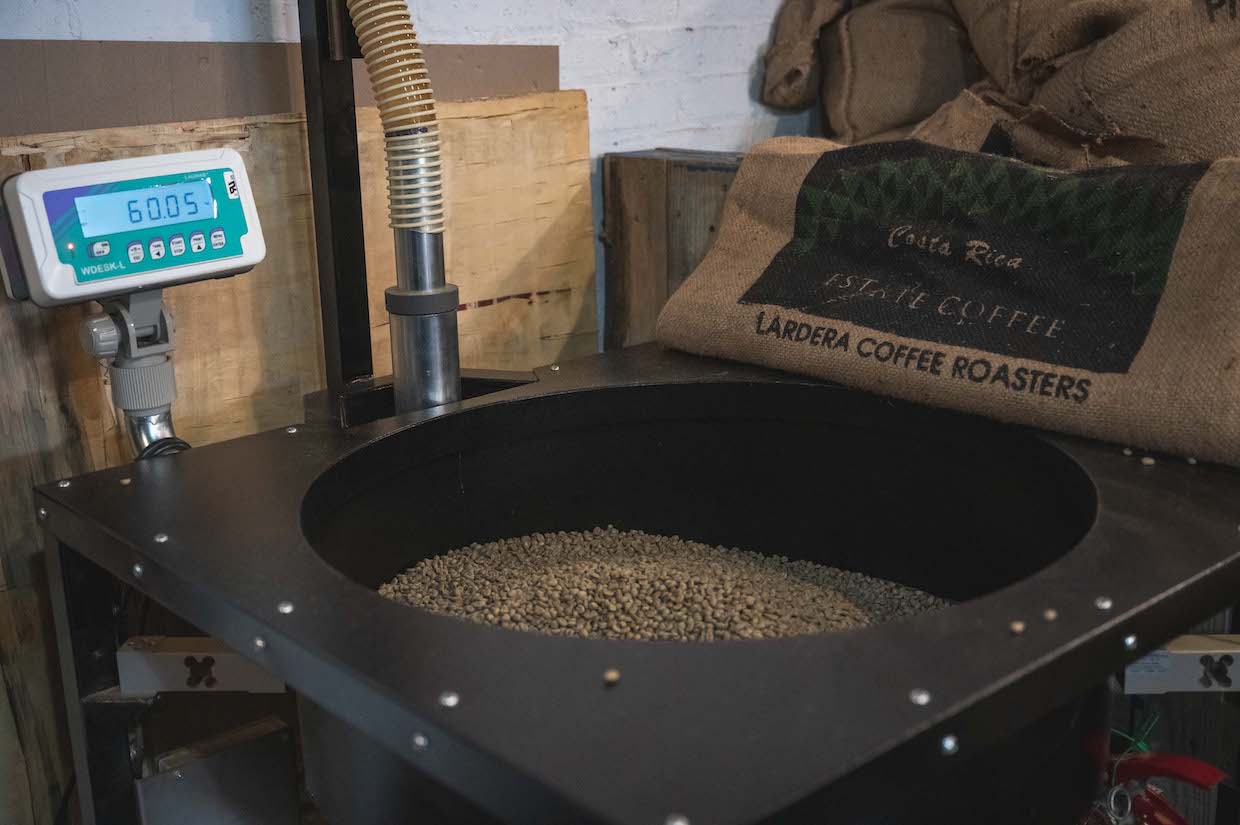Lardera Coffee Roasters New Jersey roasting