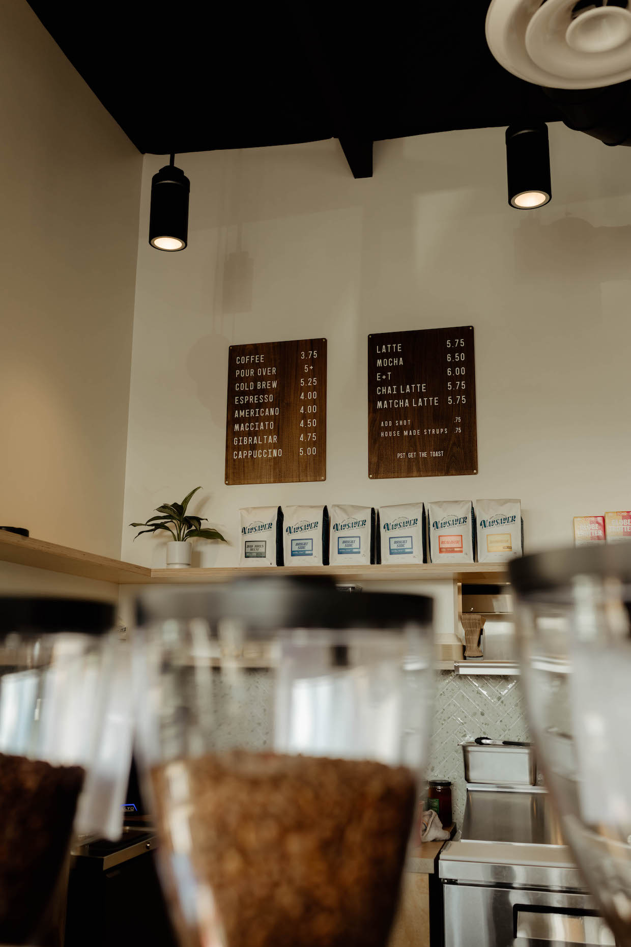 Naysayer Coffee Napa menu