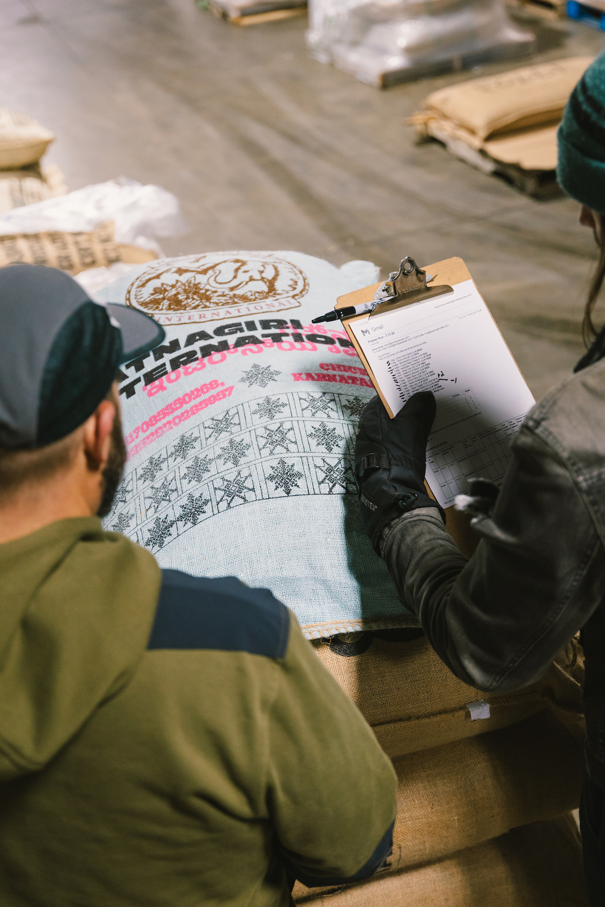 Passenger Coffee freezing