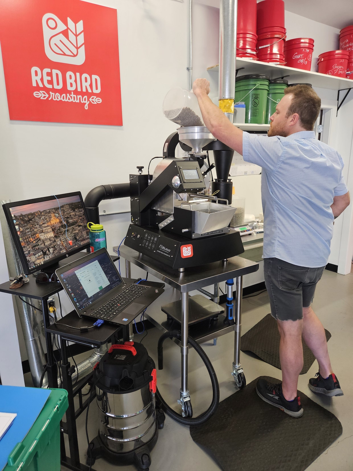 red bird roasting kelowna Coffee Tek