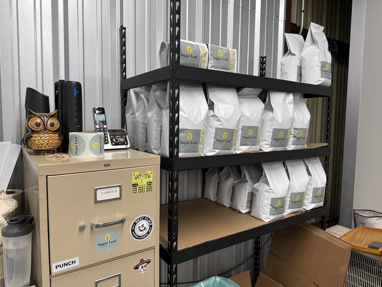 Sugar Leaf Coffee Milwaukee bags