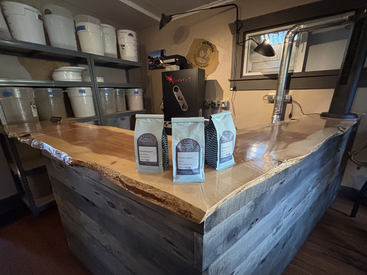 Watershed Coffee Roasters Bend bar