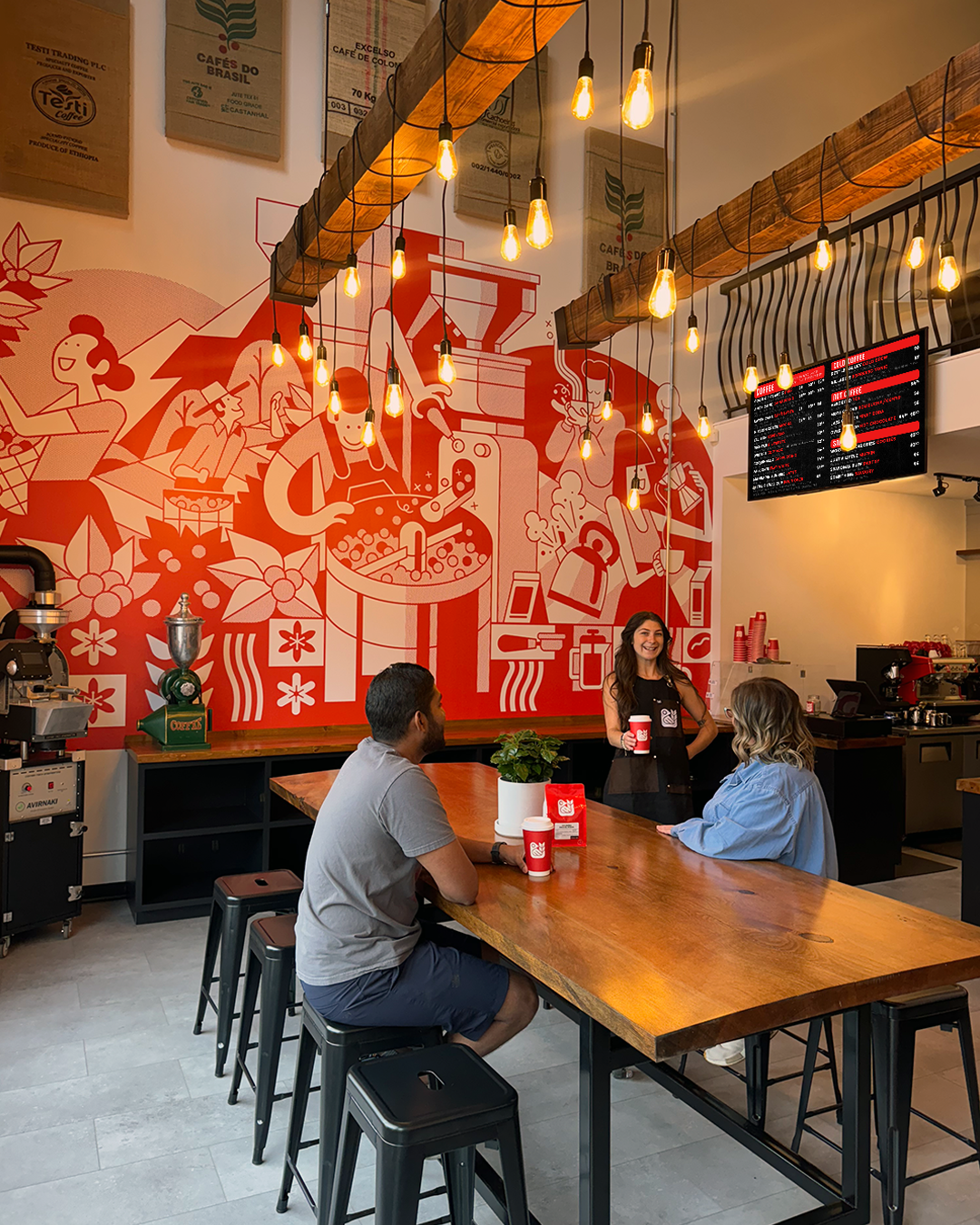 red bird roasting kelowna cafe