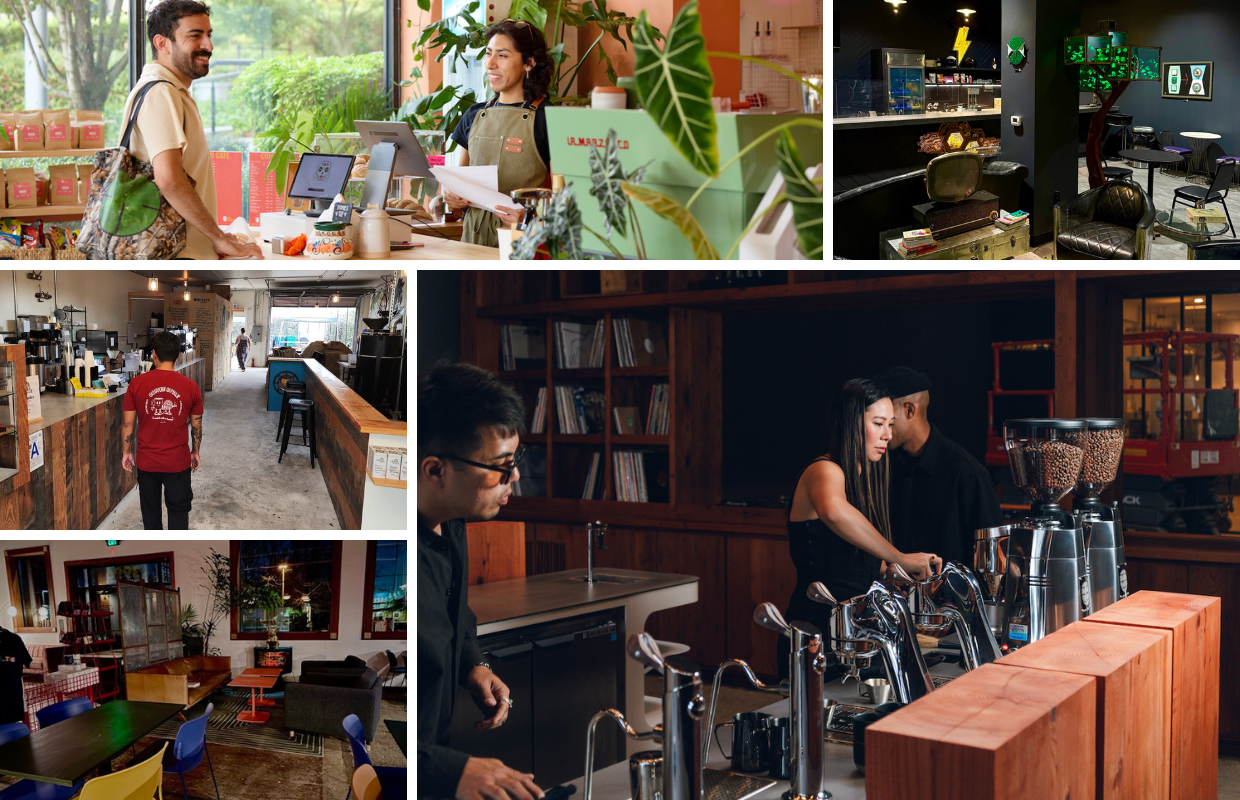 West coast new coffee shops